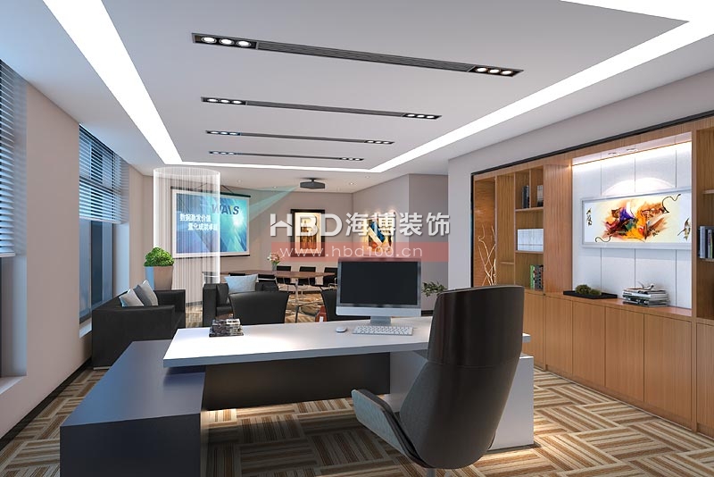 威爾森科技公司辦公室裝修 經(jīng)理室設(shè)計