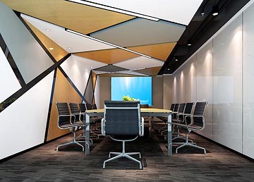 灝維投資公司會(huì)議室設(shè)計(jì)