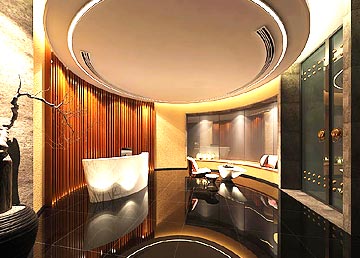 天河堂中醫(yī)理療會所設(shè)計(jì)