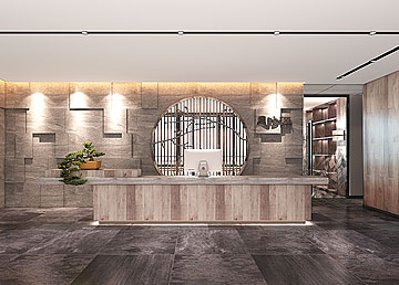 富力新天地恩珍源人參公司前廳設(shè)計(jì)裝修 富力新天地恩珍源人參公司前廳設(shè)計(jì)裝修