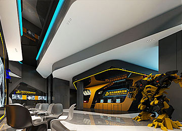 現(xiàn)代簡約風格電影院設(shè)計 廣州橙天