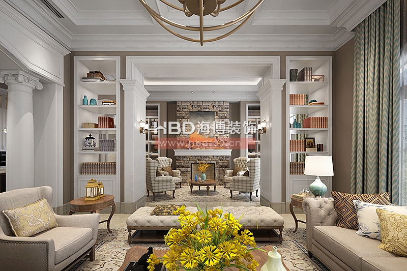 簡歐別墅設計,別墅裝修設計,廣州裝飾公司,海博裝飾.jpg 簡歐別墅設計,別墅裝修設計,廣州裝飾公司,海博裝飾.jpg