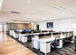 現(xiàn)代簡約風格辦公室裝修設計實景圖