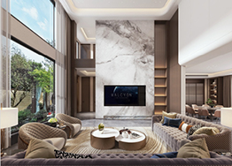 簽約現代時尚風格別墅豪宅裝修設計 簽約現代時尚風格別墅豪宅裝修設計